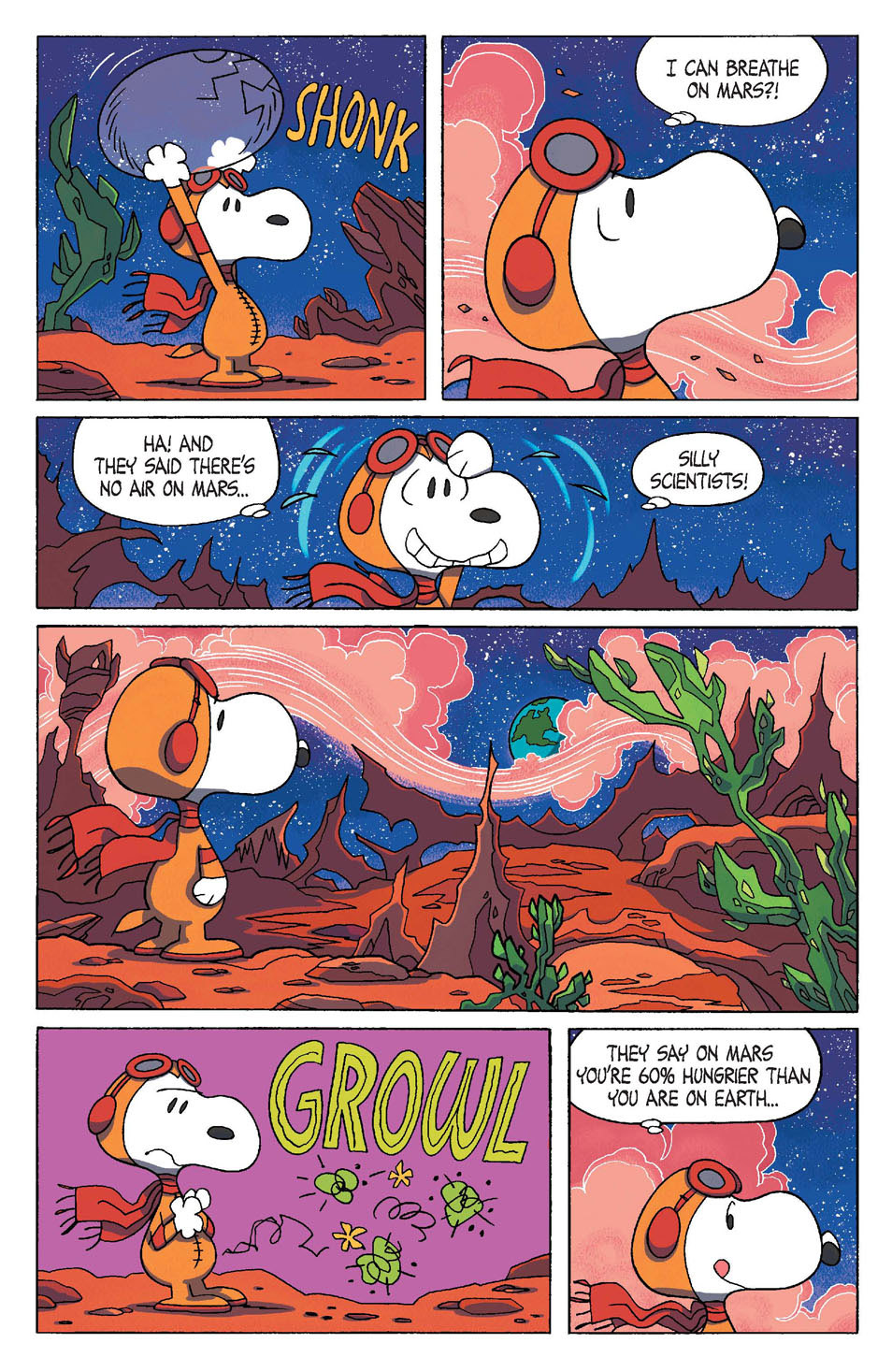 Read online Snoopy: A Beagle of Mars comic -  Issue # TPB - 30