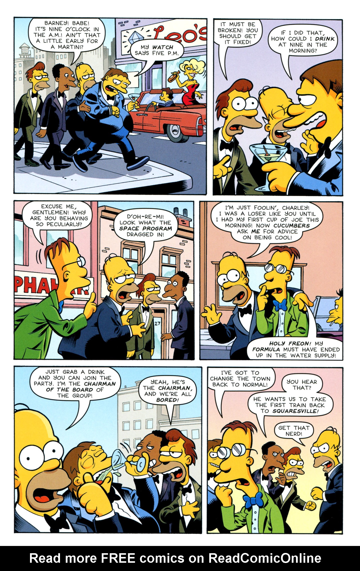 Read online Simpsons One-Shot Wonders: Professor Frink comic -  Issue # Full - 5