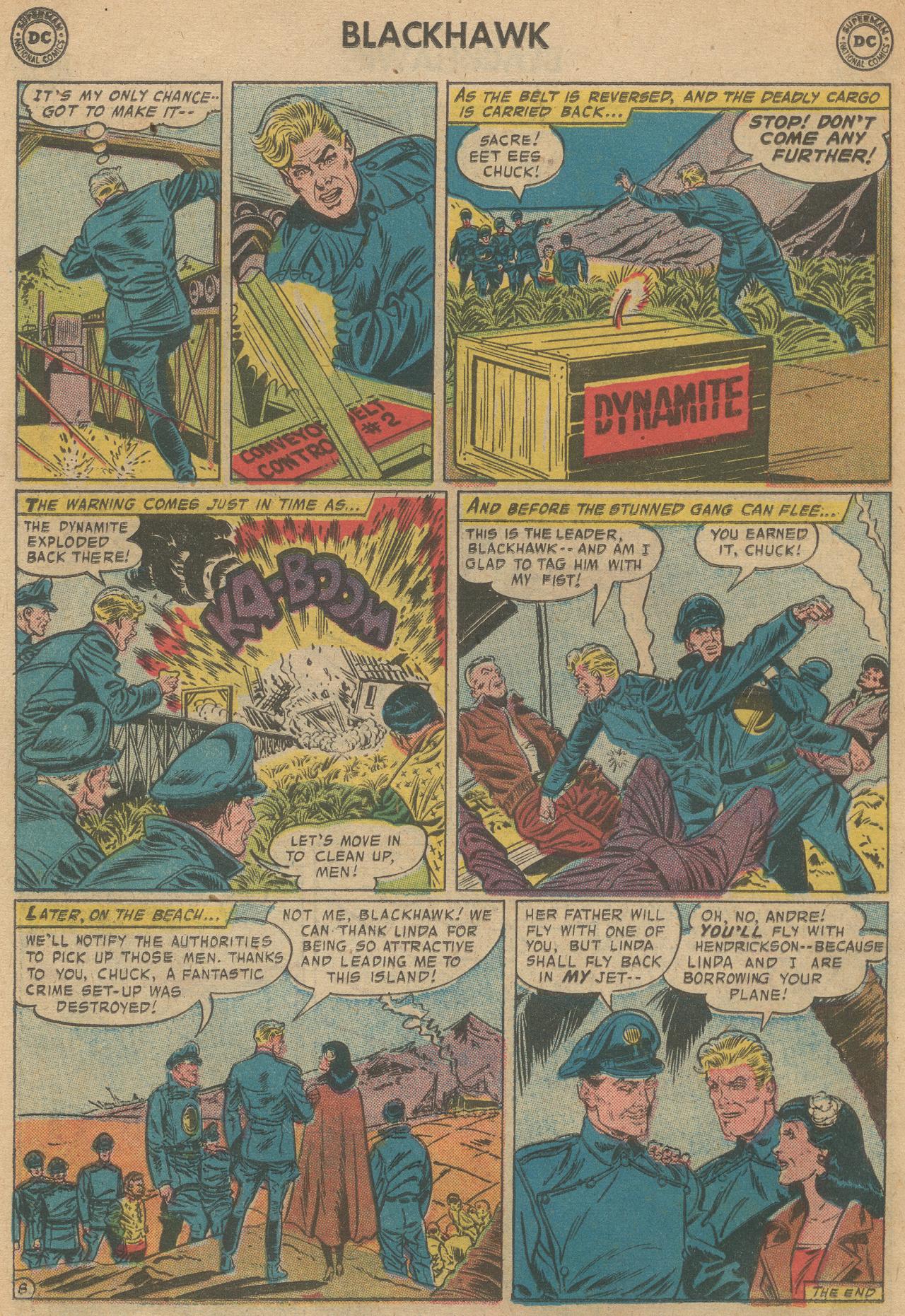 Read online Blackhawk (1957) comic -  Issue #124 - 19