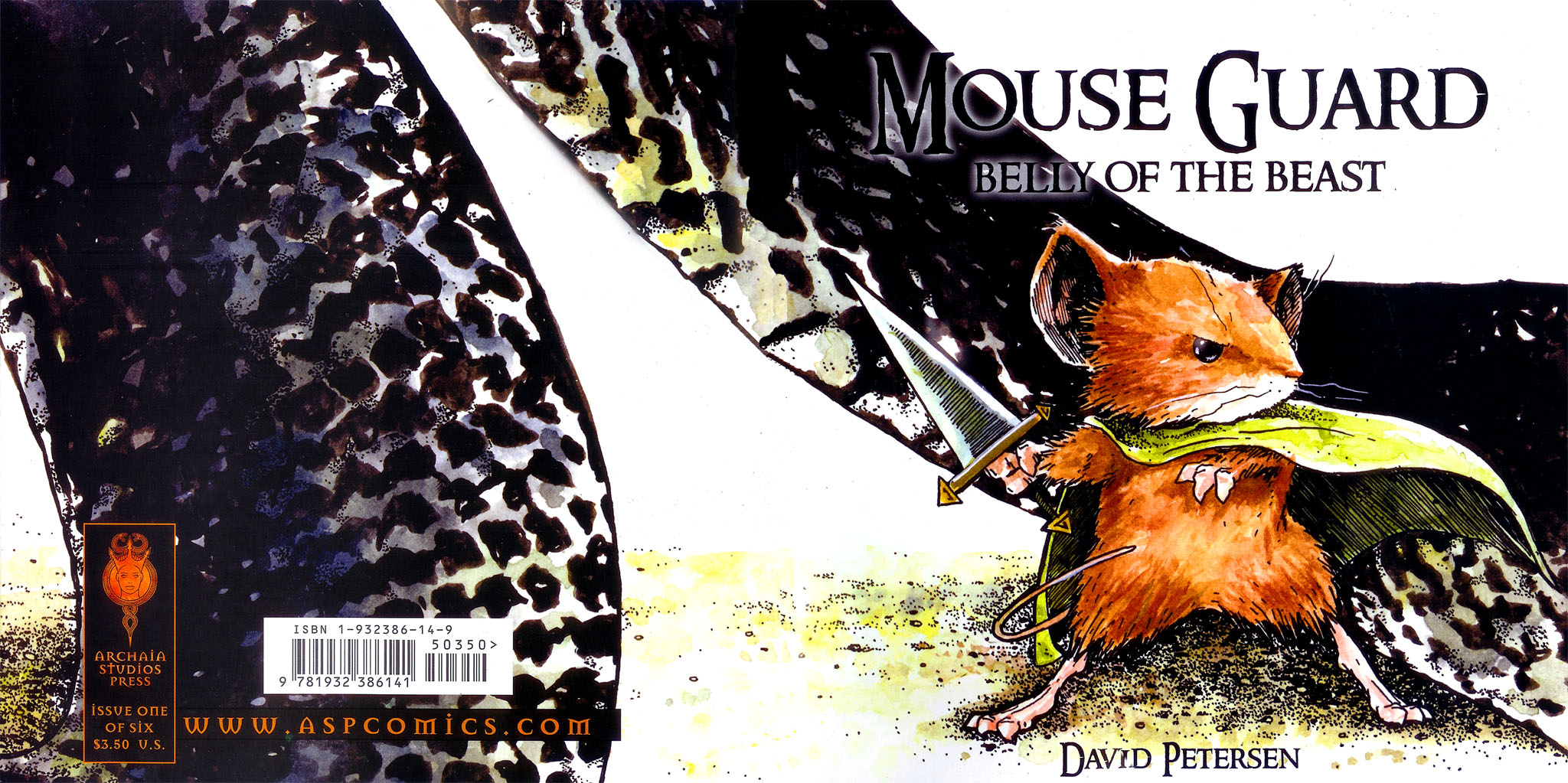 Read online Mouse Guard comic -  Issue #1 - 1