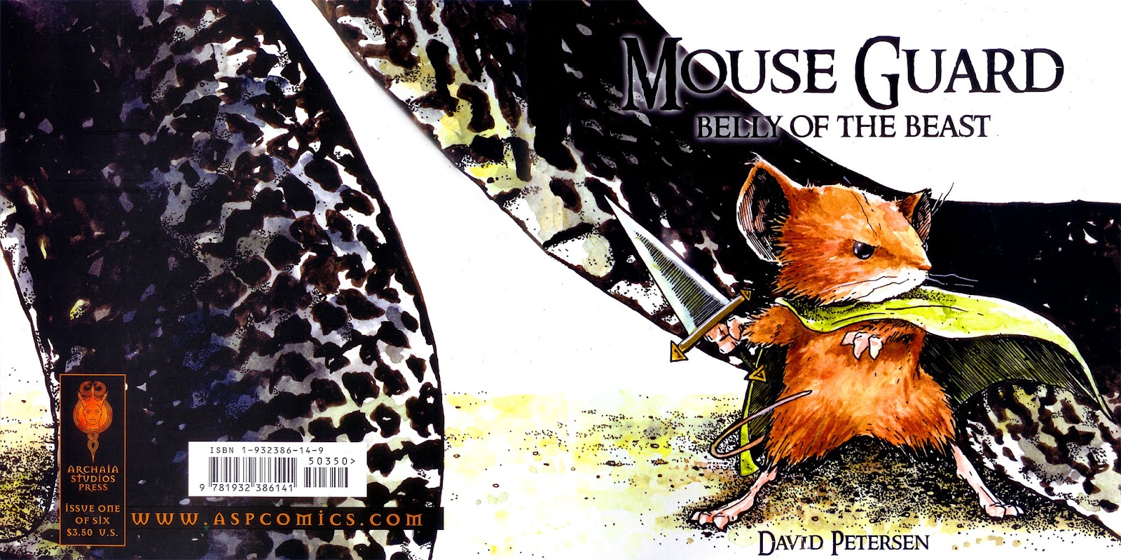 Mouse Guard issue 1 - Page 1