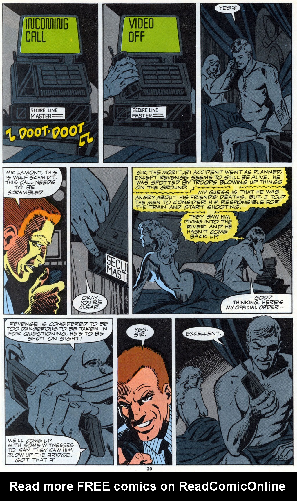 Read online Strikeforce: Morituri comic -  Issue #29 - 18