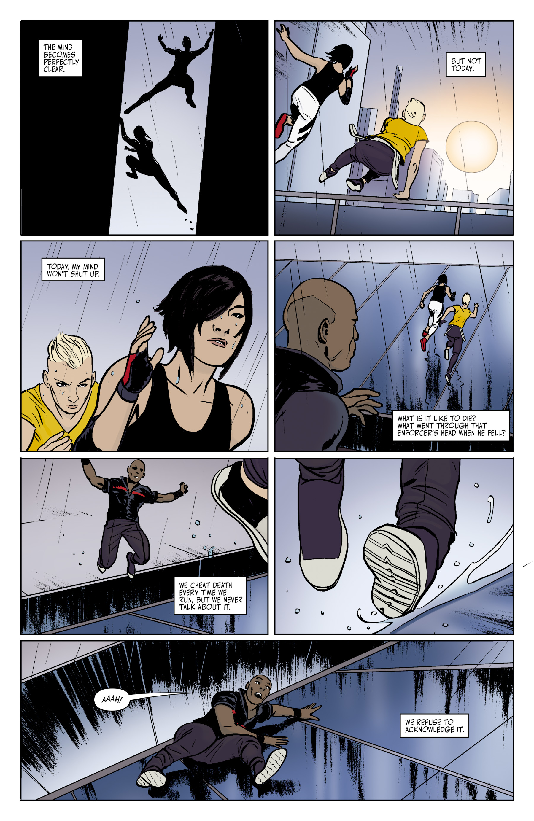 Read online Mirror's Edge: Exordium comic -  Issue #3 - 14