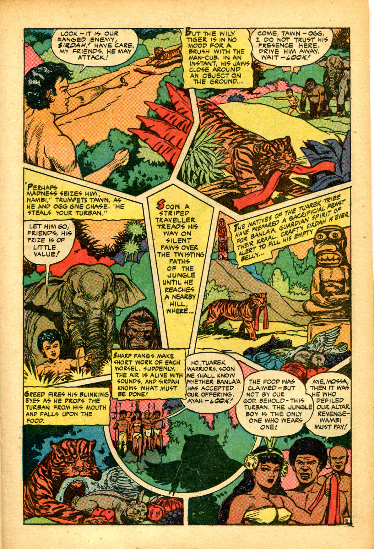 Read online Jungle Comics comic -  Issue #135 - 25