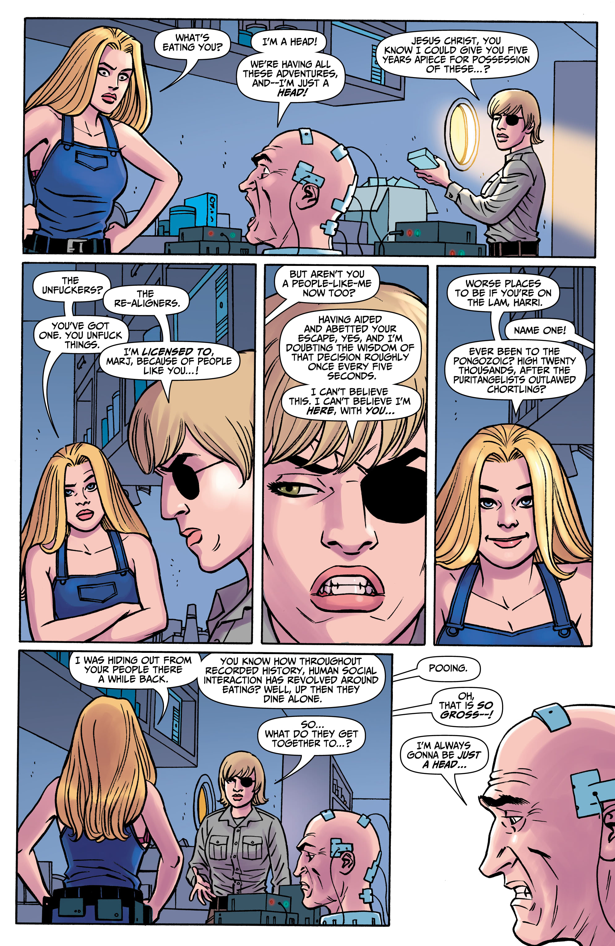 Read online Marjorie Finnegan, Temporal Criminal comic -  Issue #5 - 6