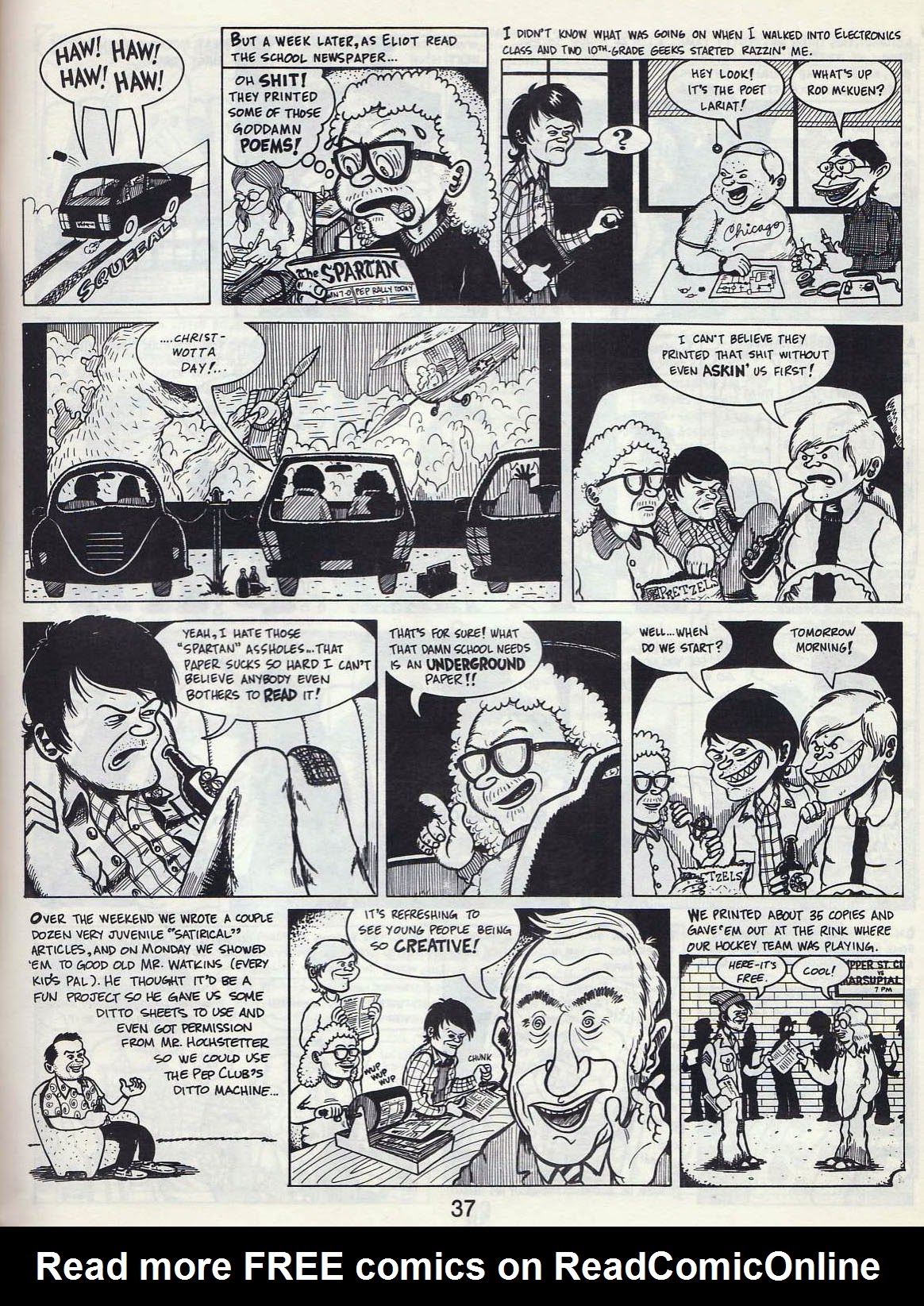 Read online Rip Off Comix comic -  Issue #24 - 39