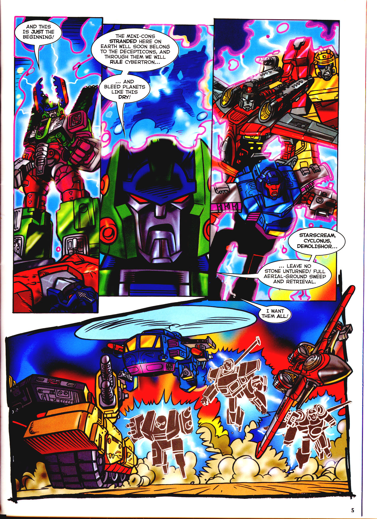Read online Transformers: Armada (2003) comic -  Issue #2 - 4