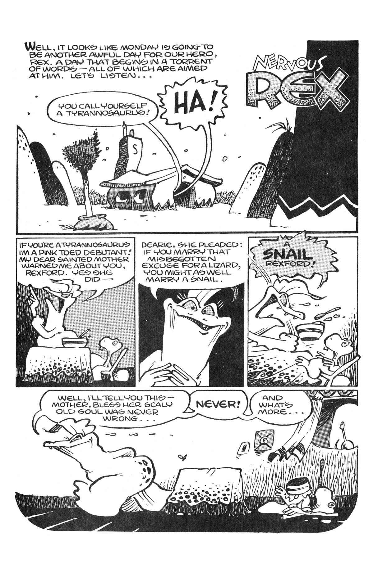 Read online Nervous Rex comic -  Issue #4 - 3