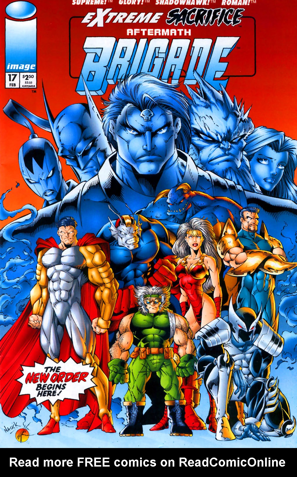 Read online Brigade (1993) comic -  Issue #17 - 1