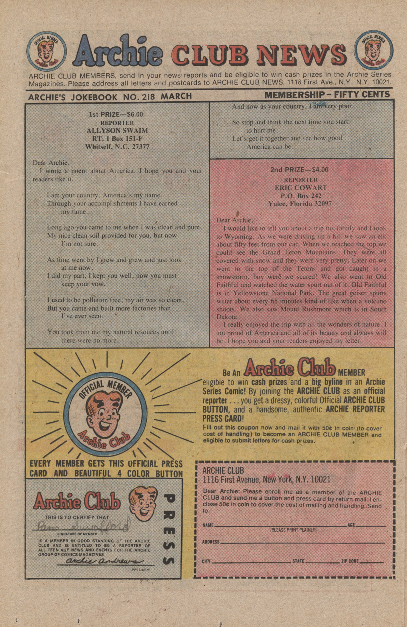Read online Archie's Joke Book Magazine comic -  Issue #218 - 26