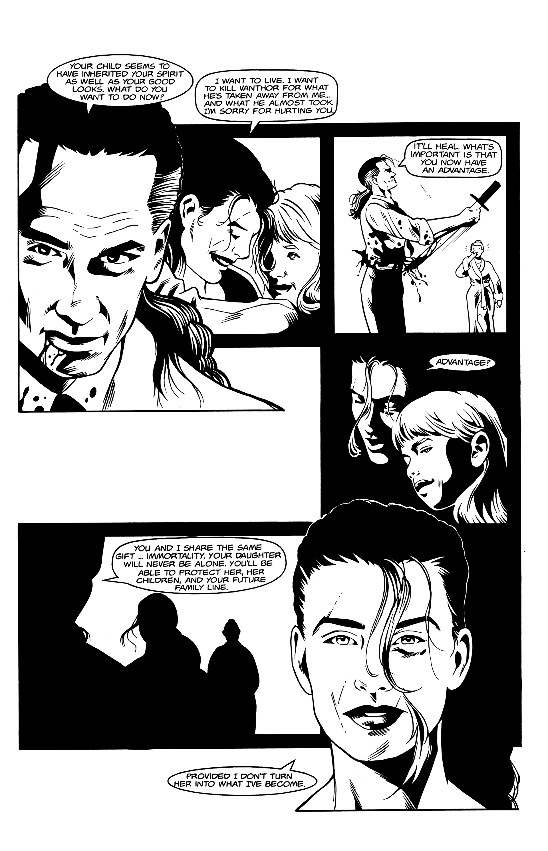 Read online Vamperotica comic -  Issue #7 - 34