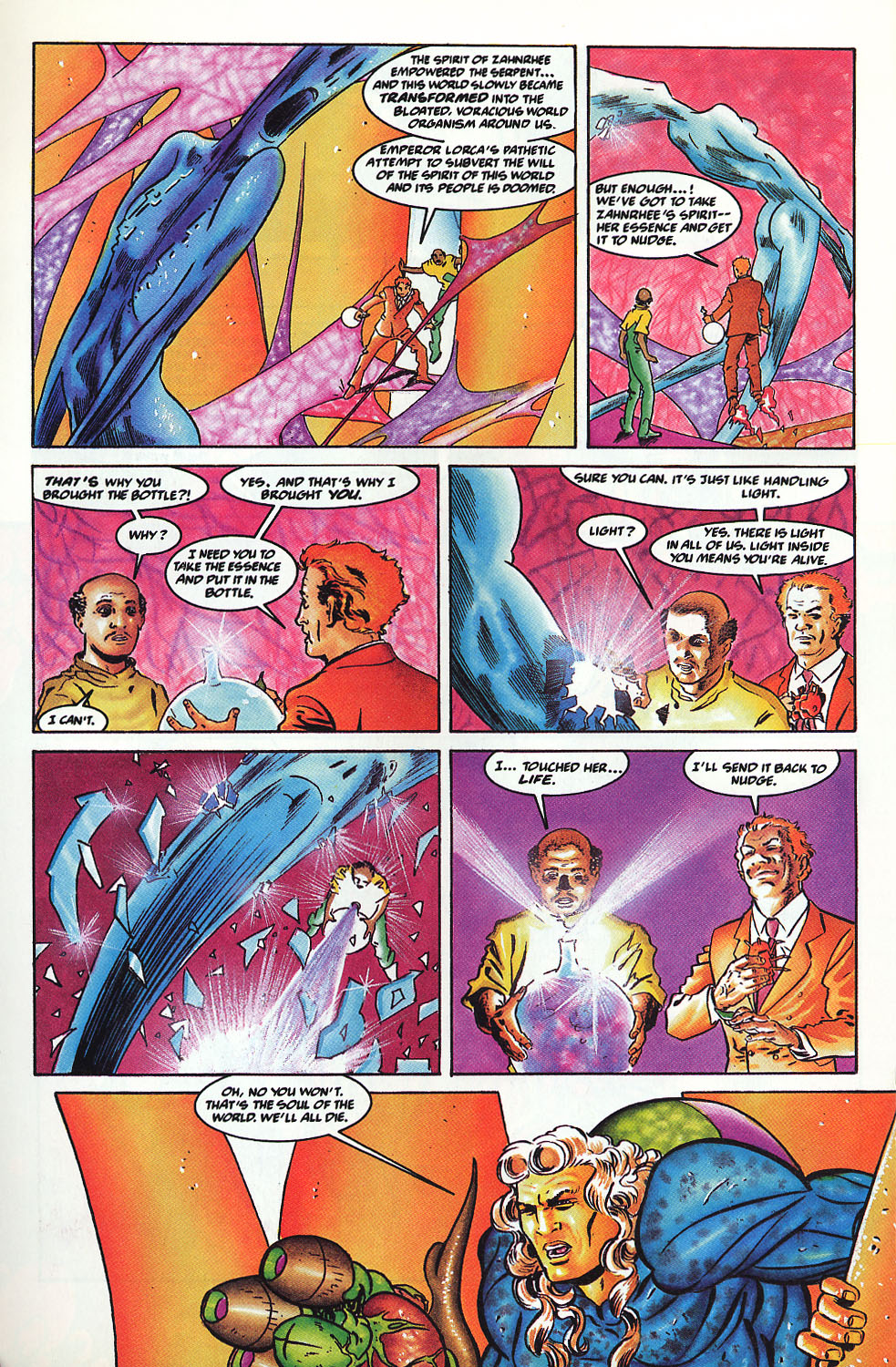 Read online Warriors of Plasm comic -  Issue #10 - 21