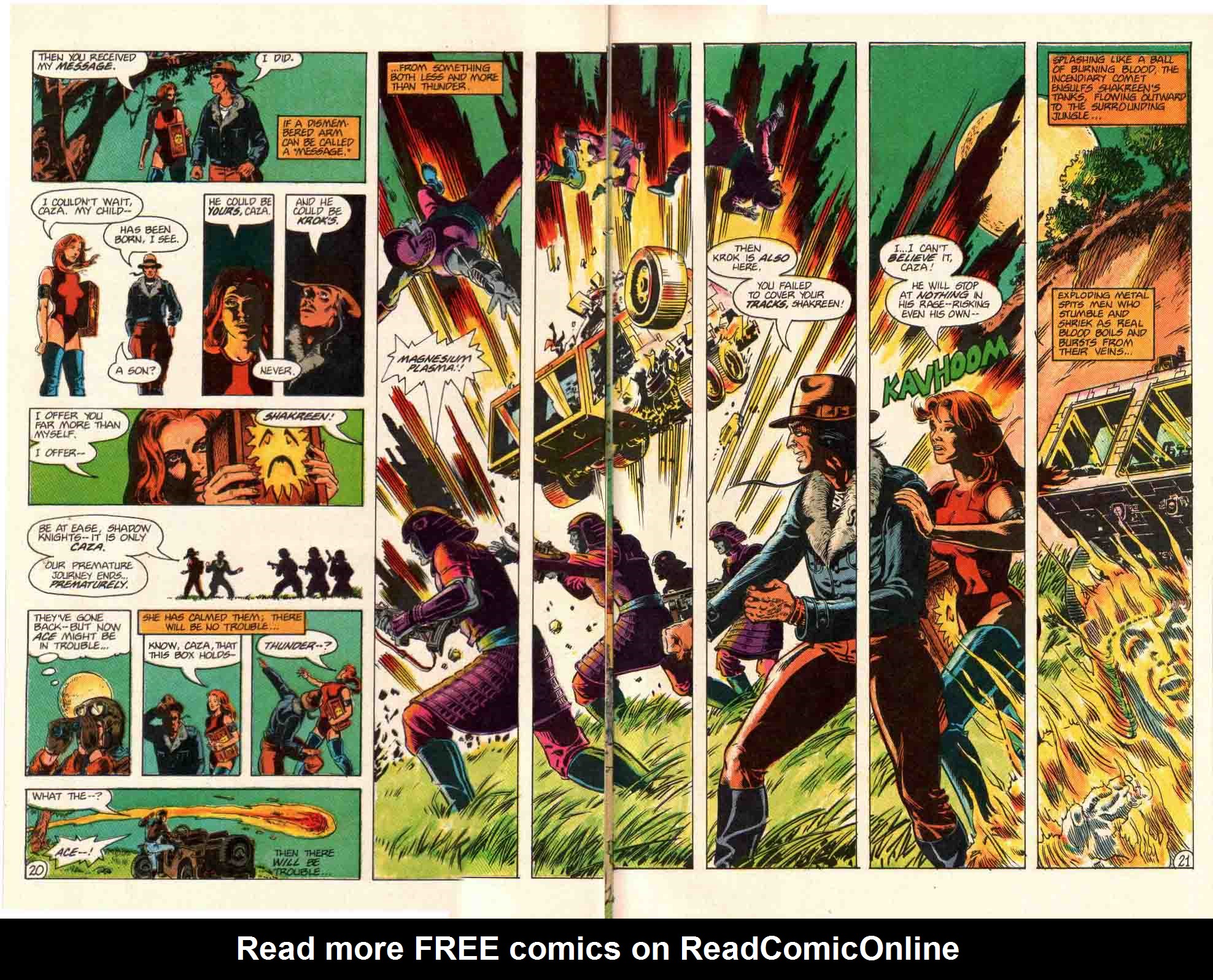 Read online Aztec Ace comic -  Issue #10 - 17