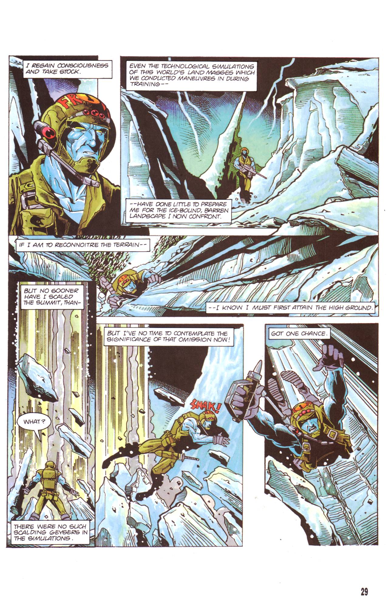 Read online Rogue Trooper:  The Final Warrior comic -  Issue #3 - 30