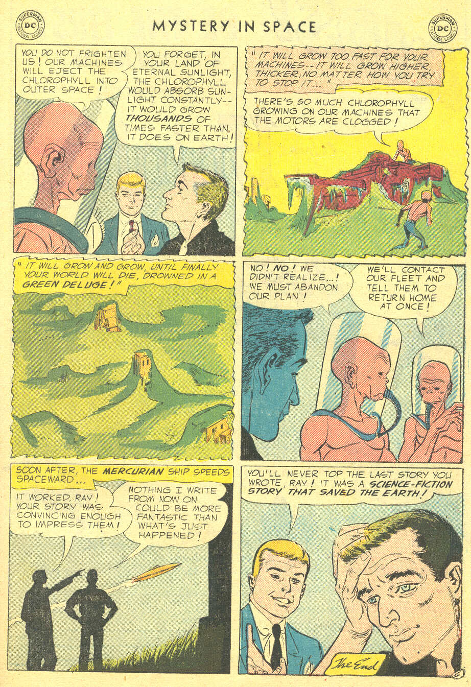 Read online Mystery in Space (1951) comic -  Issue #29 - 33