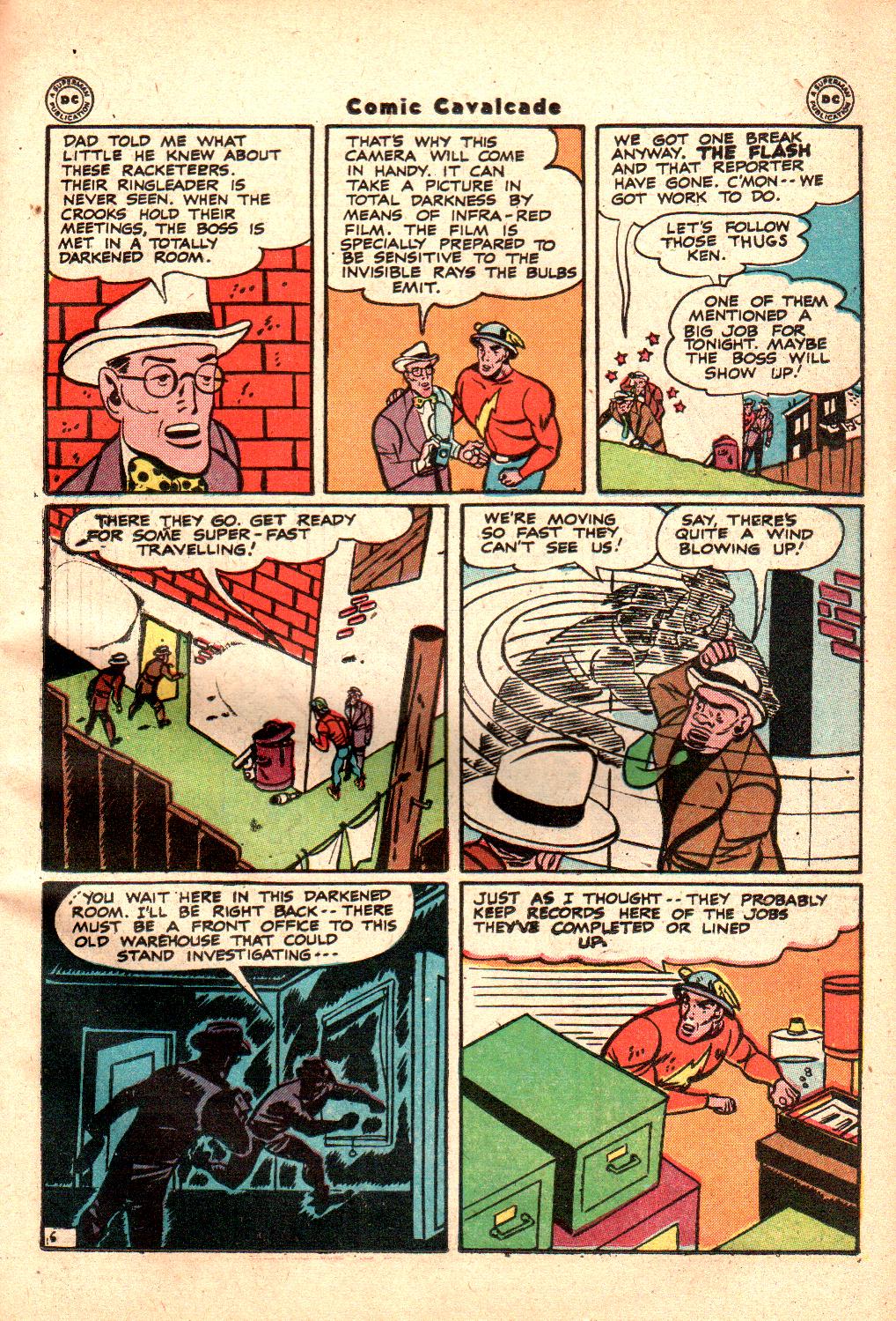 Read online Comic Cavalcade comic -  Issue #21 - 35