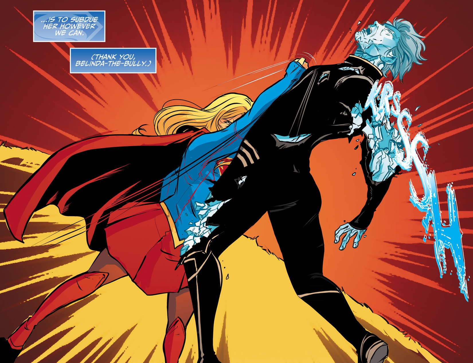 Read online Adventures of Supergirl comic -  Issue #13 - 13