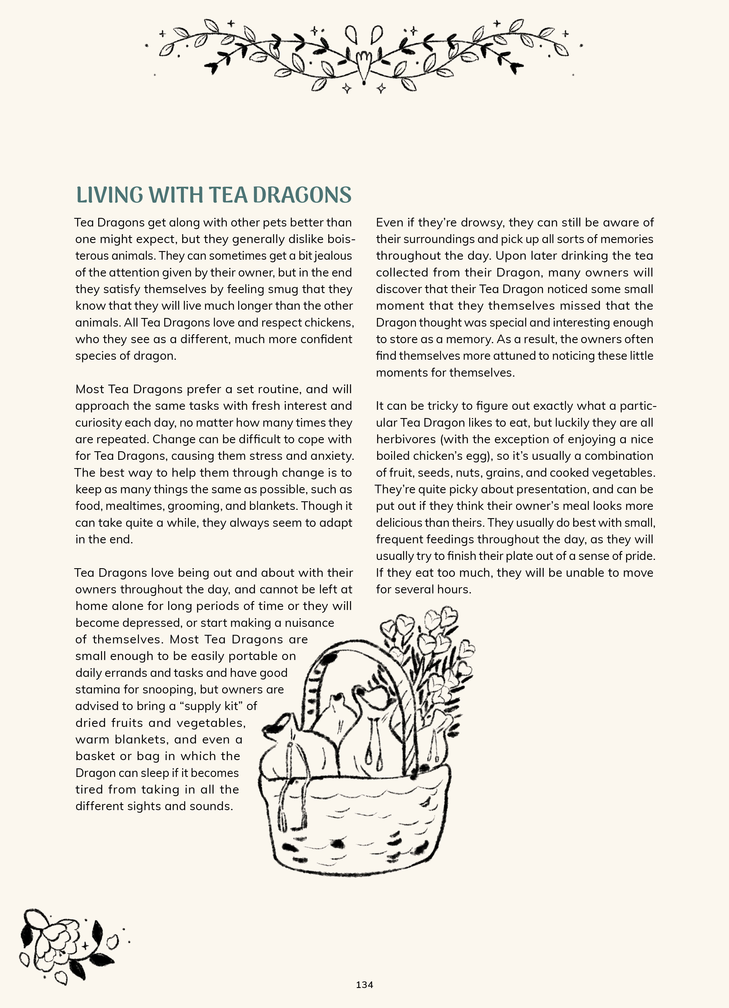 Read online The Tea Dragon Series comic -  Issue # The Tea Dragon Tapestry - 134