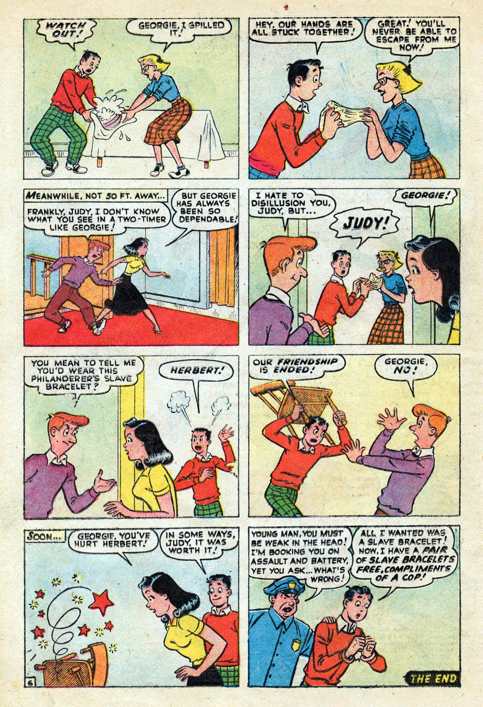Read online Georgie Comics (1949) comic -  Issue #28 - 16