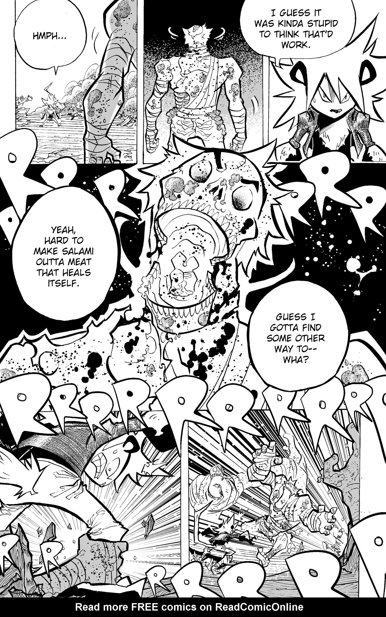 Read online Honey Badger vs. The World comic -  Issue # Full - 16