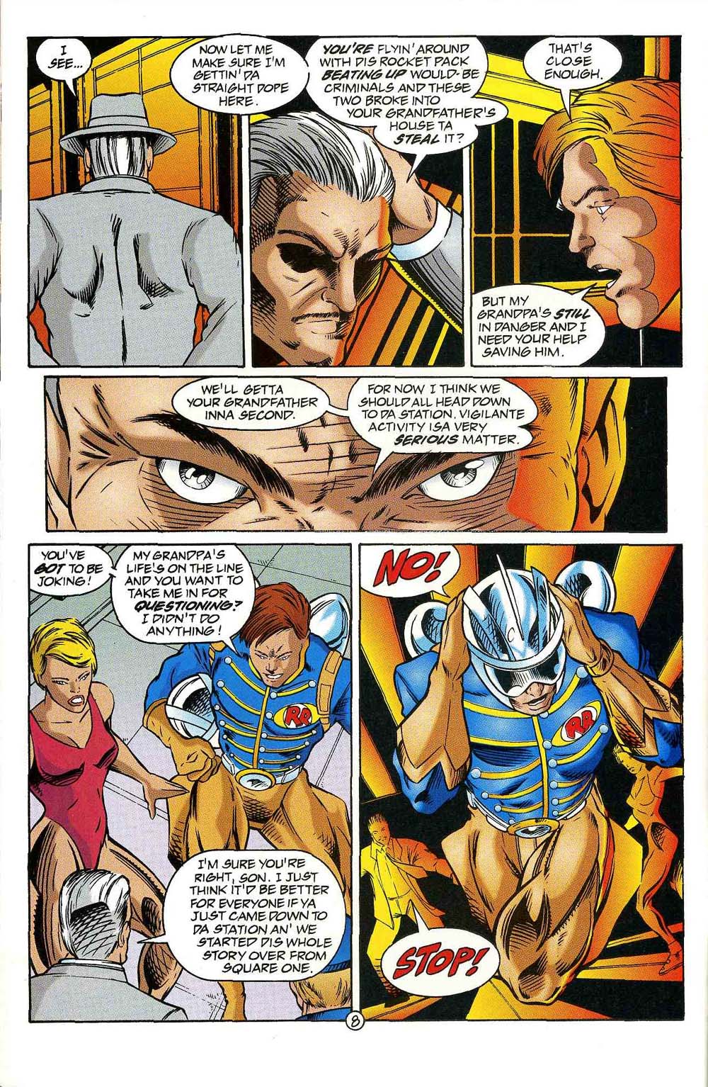 Read online Man of War comic -  Issue #7 - 9