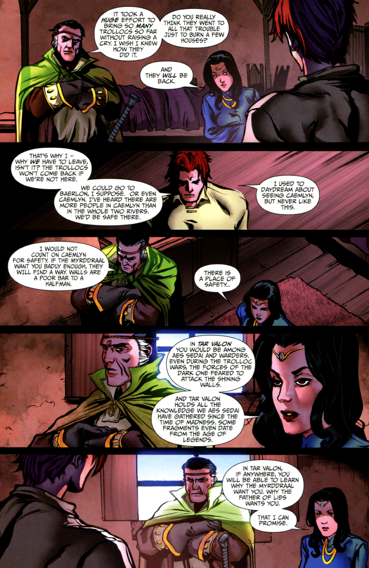 Read online Robert Jordan's Wheel of Time: The Eye of the World comic -  Issue #5 - 13