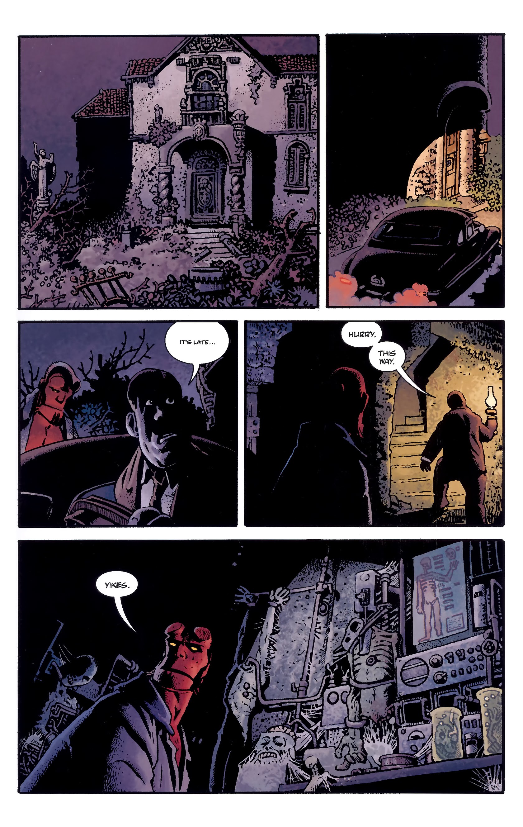 Read online Hellboy: House of the Living Dead comic -  Issue # TPB - 20