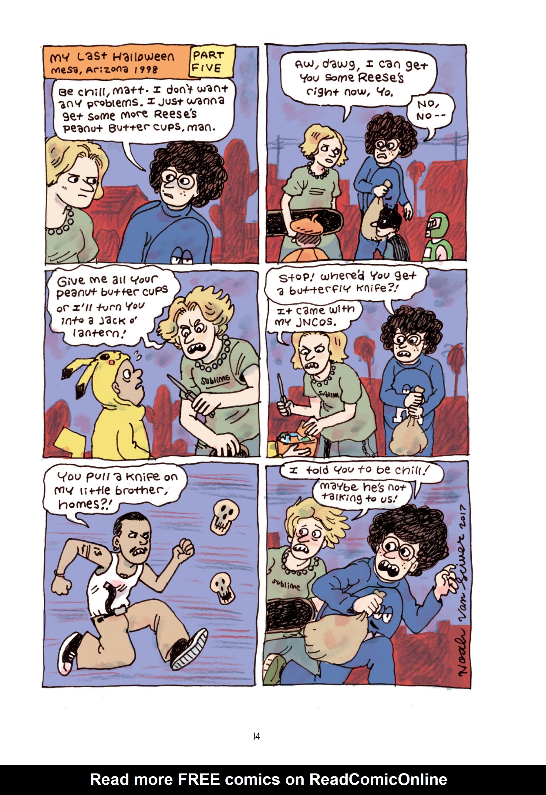Read online Please Don't Step on My JNCO Jeans comic -  Issue # TPB - 15