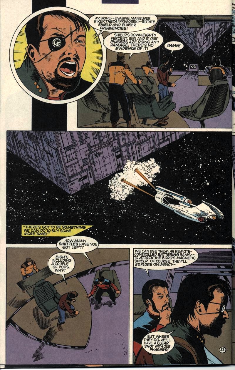 Read online Star Trek: The Next Generation (1989) comic -  Issue #50 - 23