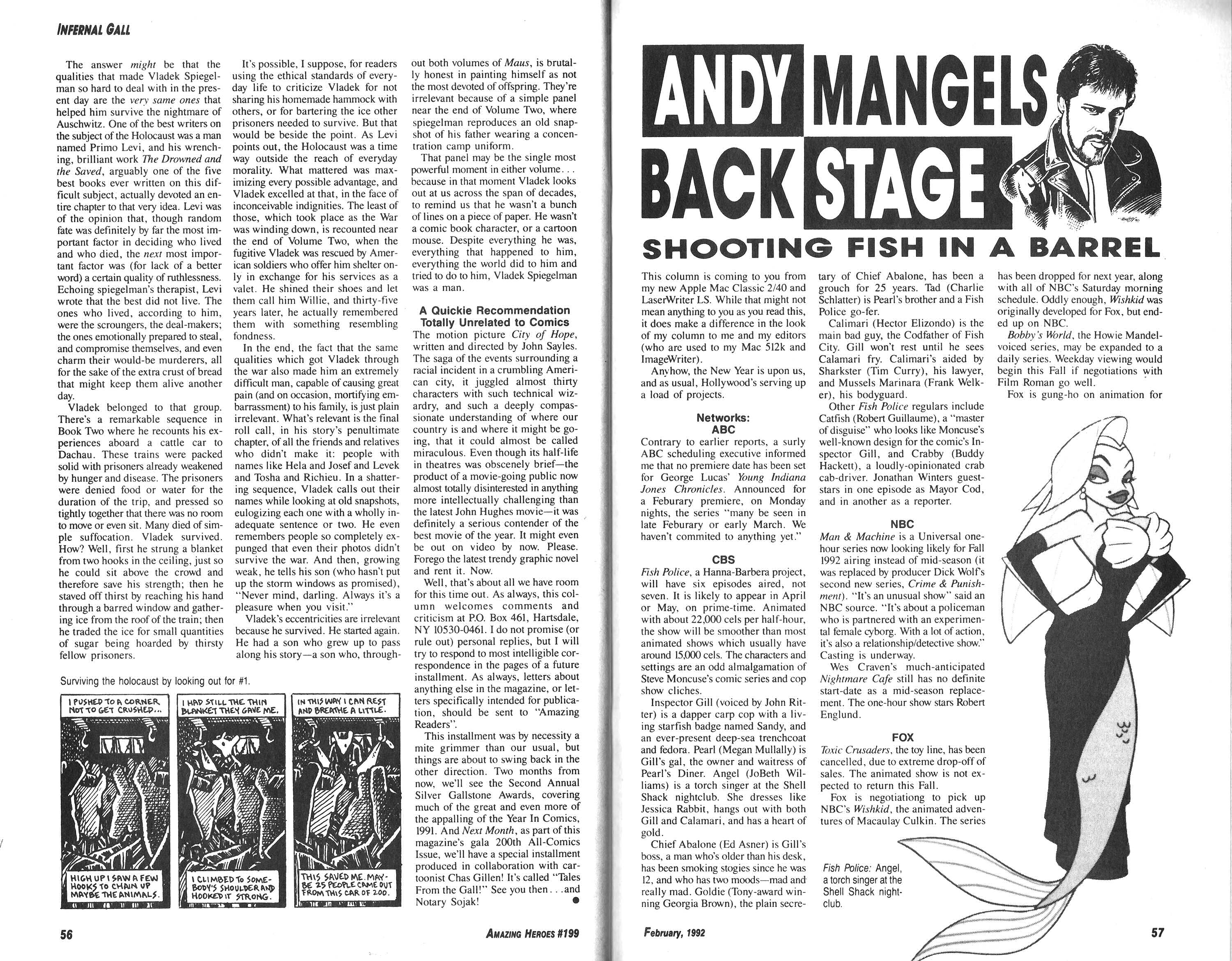 Read online Amazing Heroes comic -  Issue #199 - 29