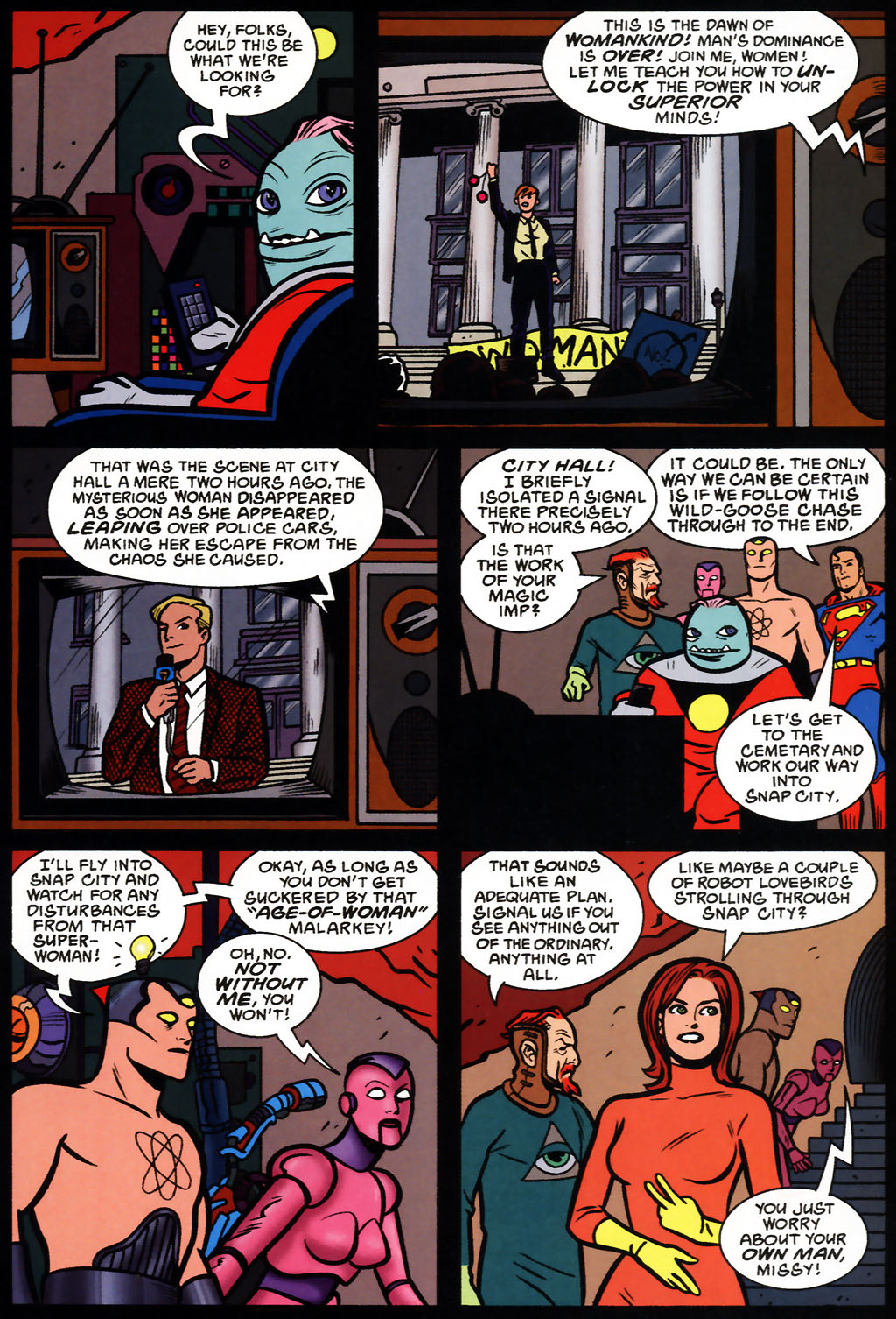 Read online The Superman/Madman: Hullabaloo comic -  Issue #3 - 13