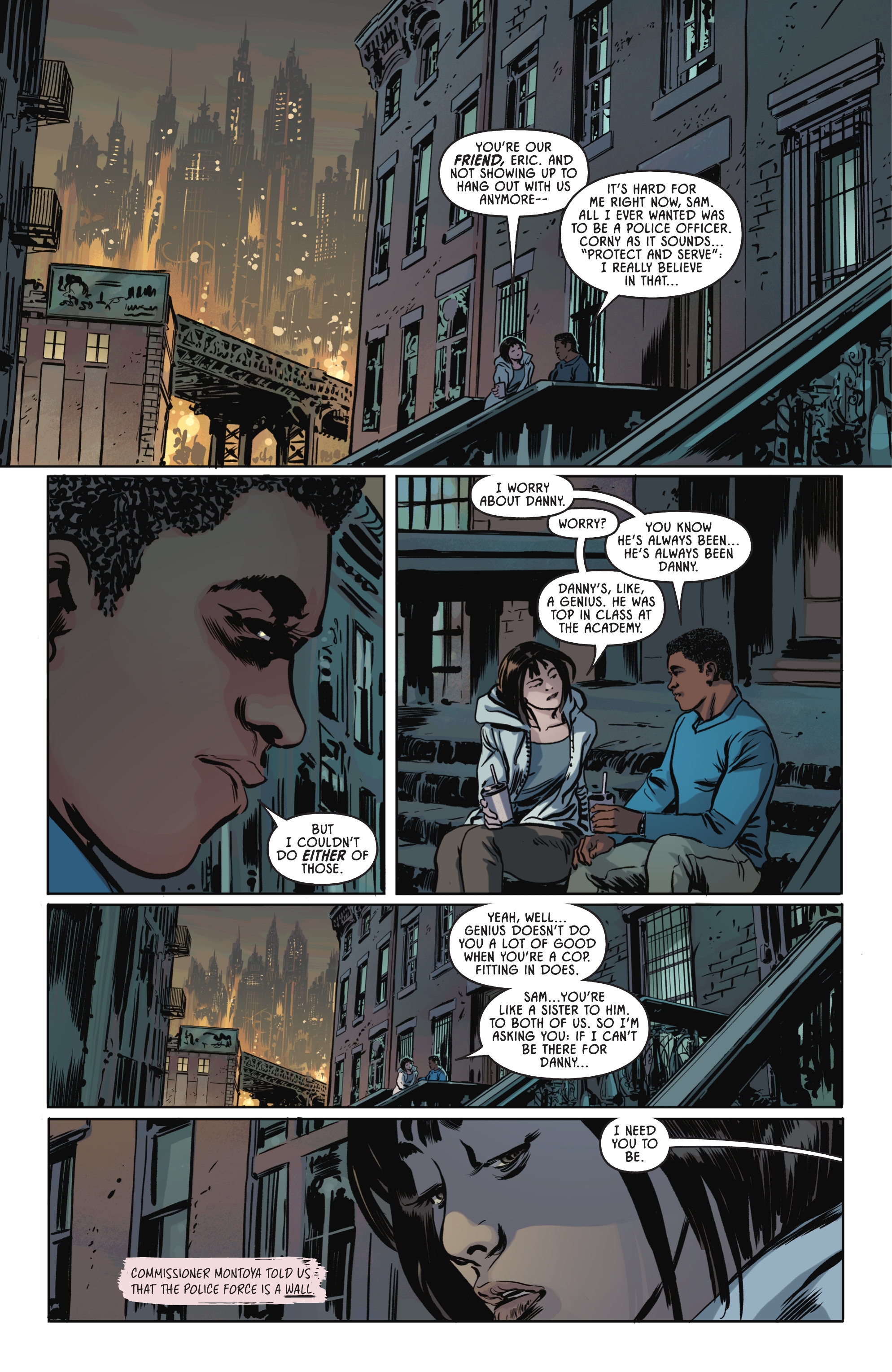 Read online GCPD: The Blue Wall comic -  Issue #4 - 21