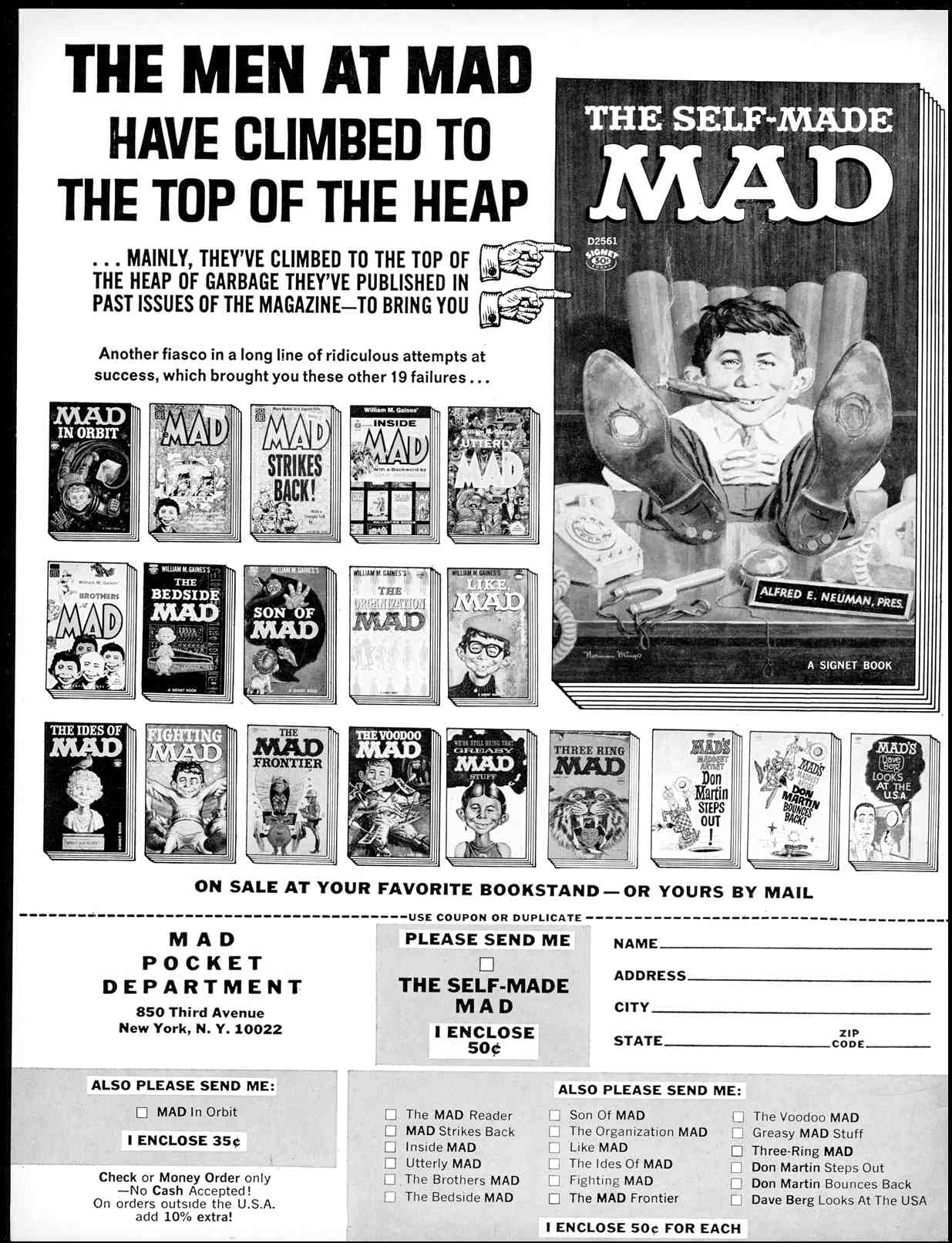 Read online MAD comic -  Issue #91 - 2