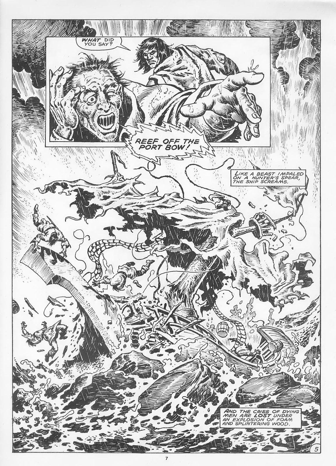 The Savage Sword Of Conan issue 166 - Page 9