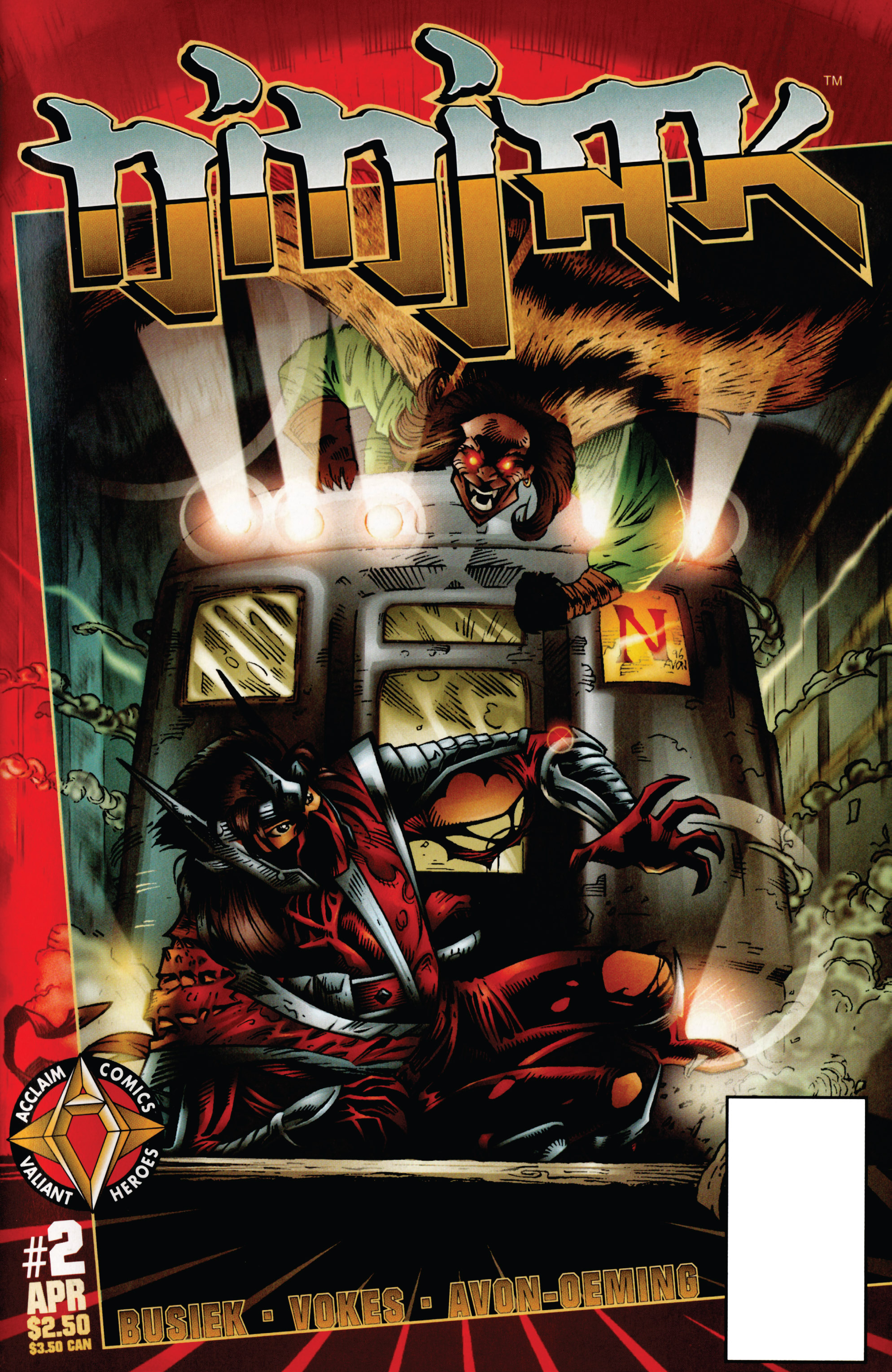 Read online Ninjak (1997) comic -  Issue #2 - 1