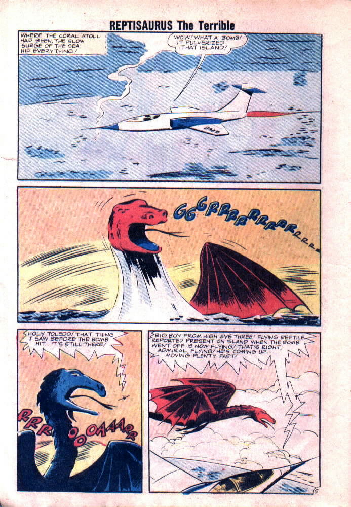 Read online Reptisaurus comic -  Issue #5 - 8