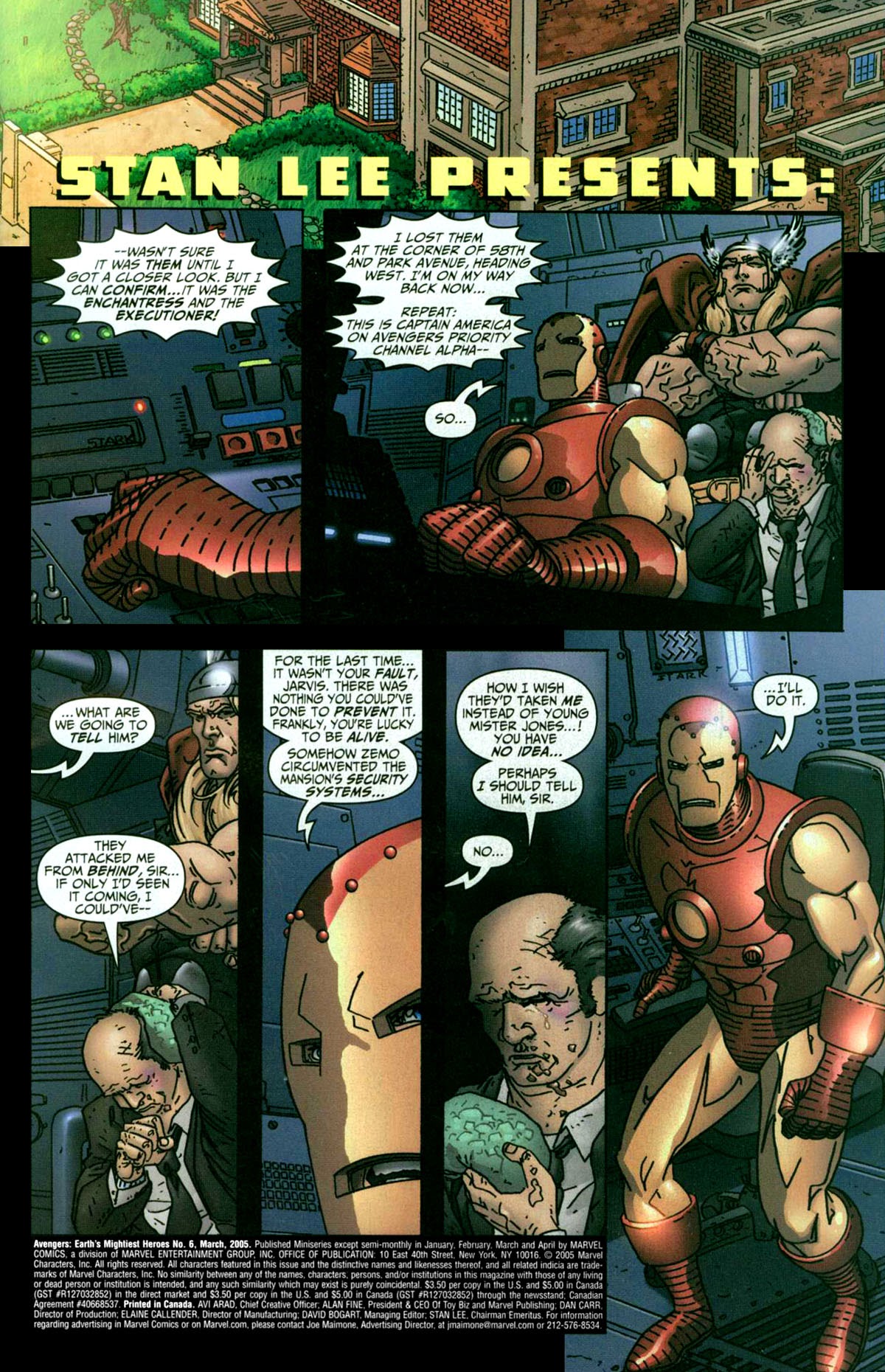 Read online Avengers: Earth's Mightiest Heroes (2005) comic -  Issue #6 - 2