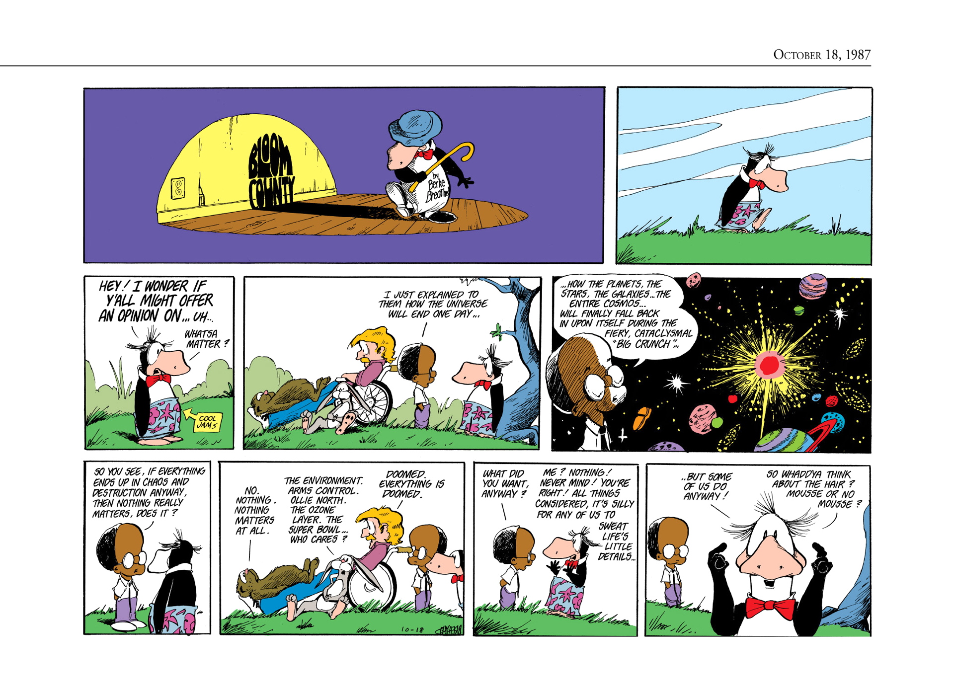 Read online The Bloom County Digital Library comic -  Issue # TPB 7 (Part 3) - 97