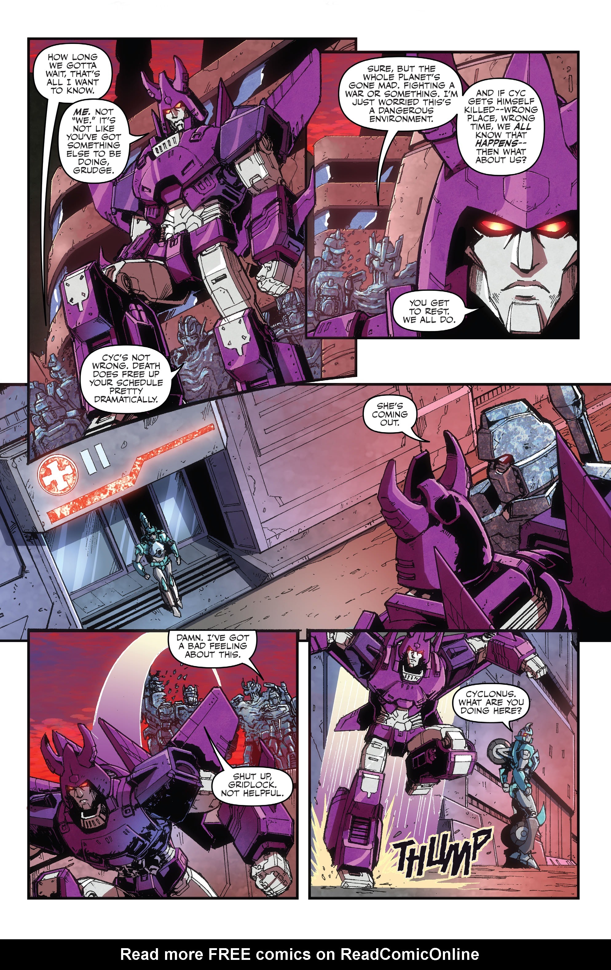 Read online Transformers (2019) comic -  Issue #39 - 10