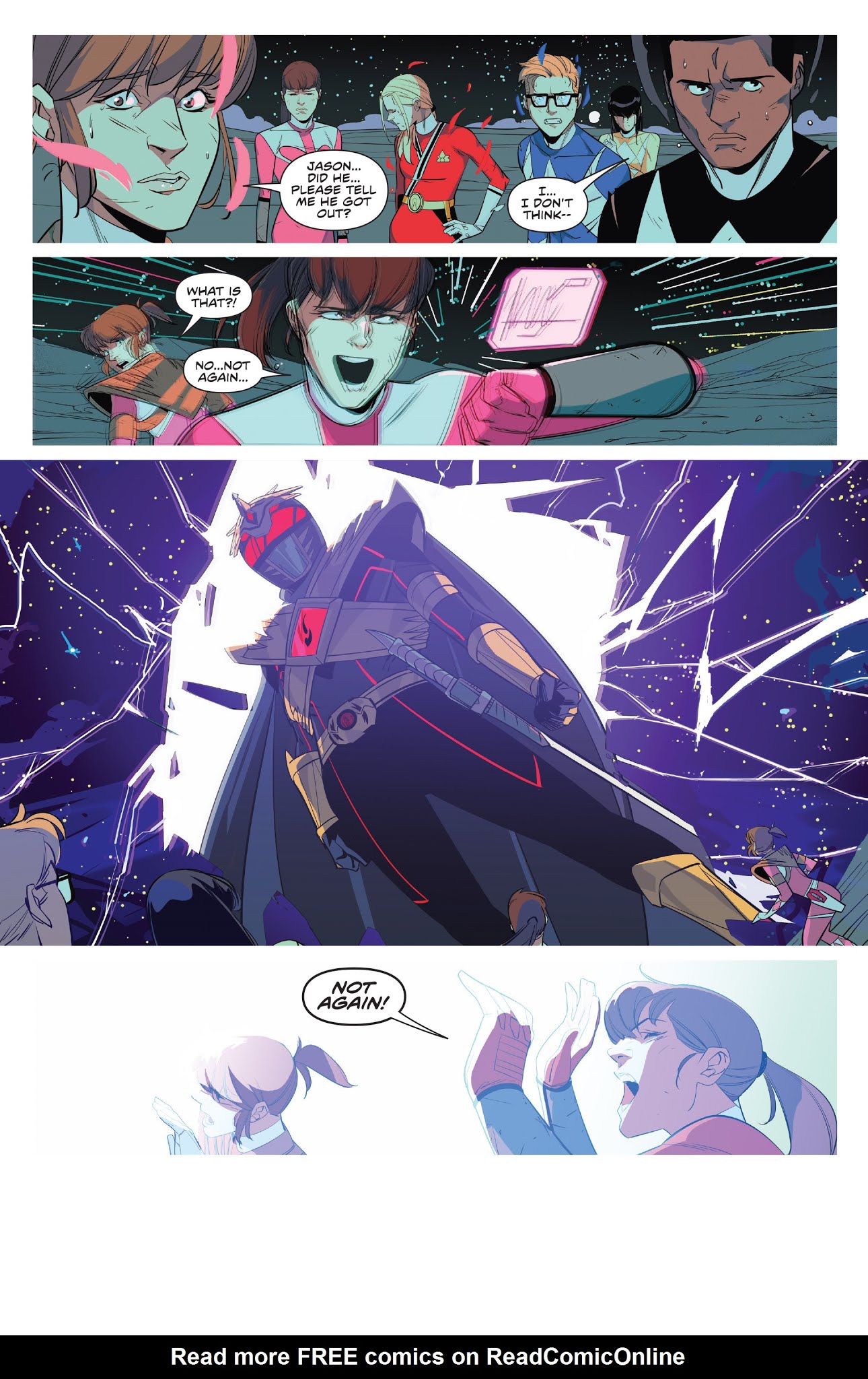 Read online Mighty Morphin Power Rangers: Shattered Grid comic -  Issue # Full - 9