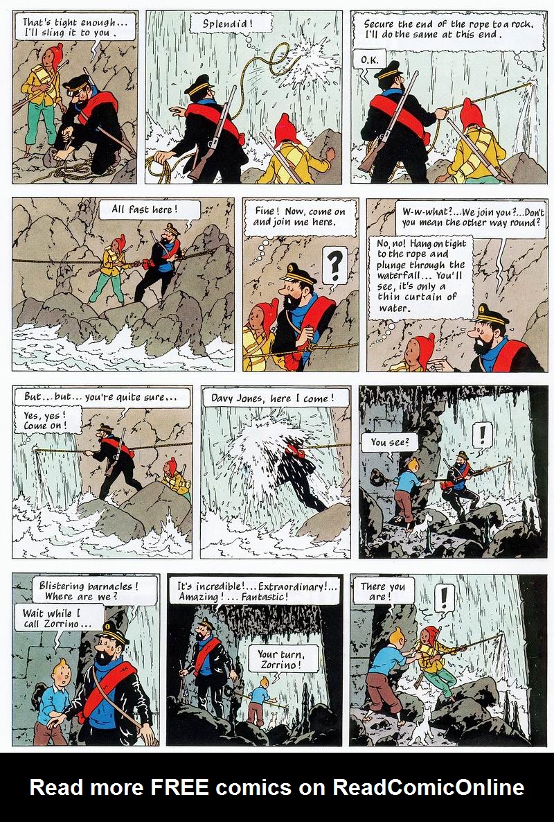 Read online The Adventures of Tintin comic -  Issue #14 - 44