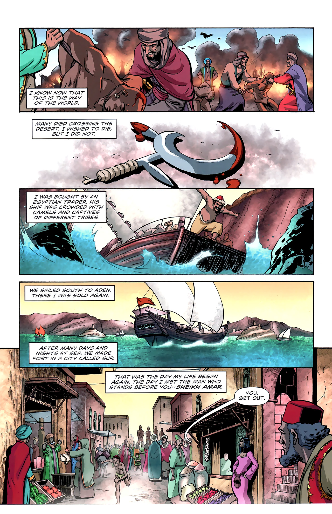 Read online Prince of Persia: Before the Sandstorm comic -  Issue #2 - 7