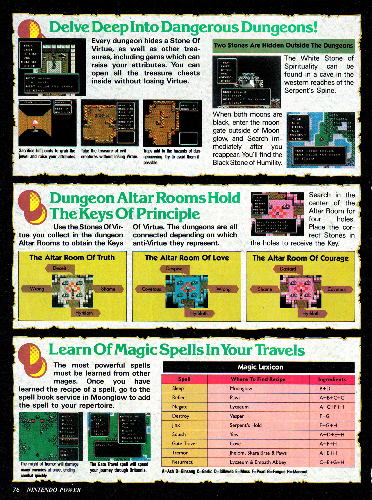Read online Nintendo Power comic -  Issue #21 - 85