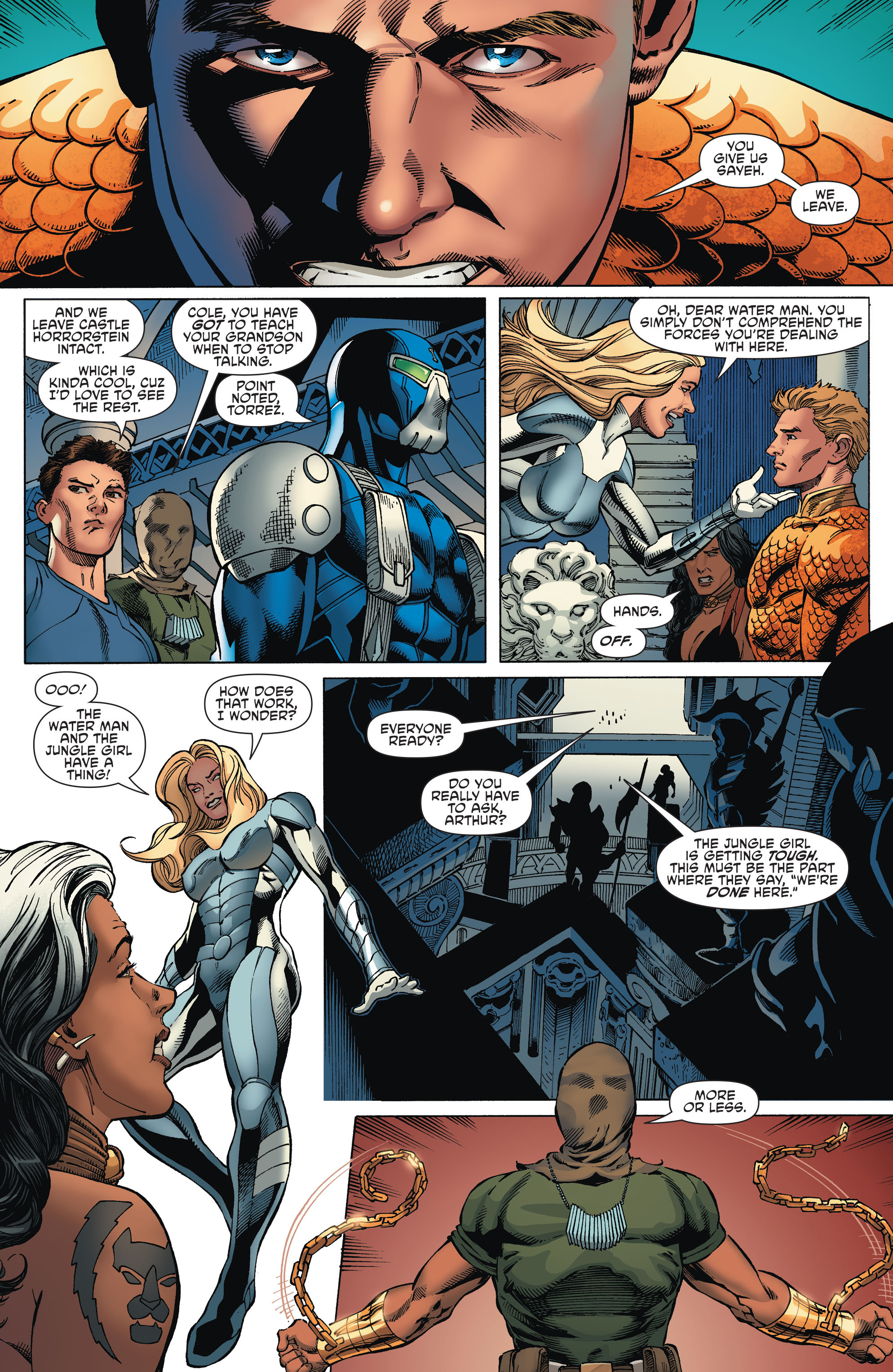 Read online Aquaman and the Others comic -  Issue #3 - 9