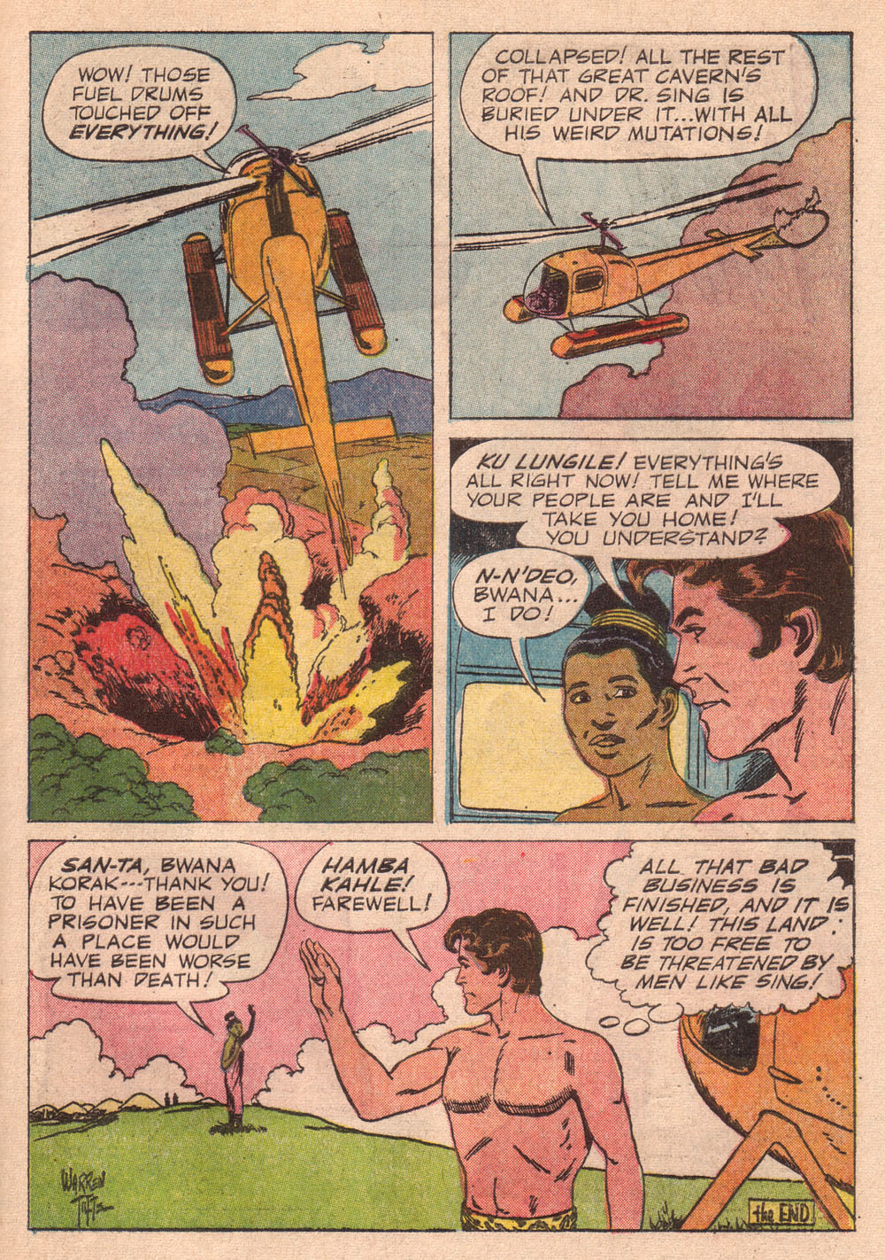 Read online Korak, Son of Tarzan (1964) comic -  Issue #12 - 33