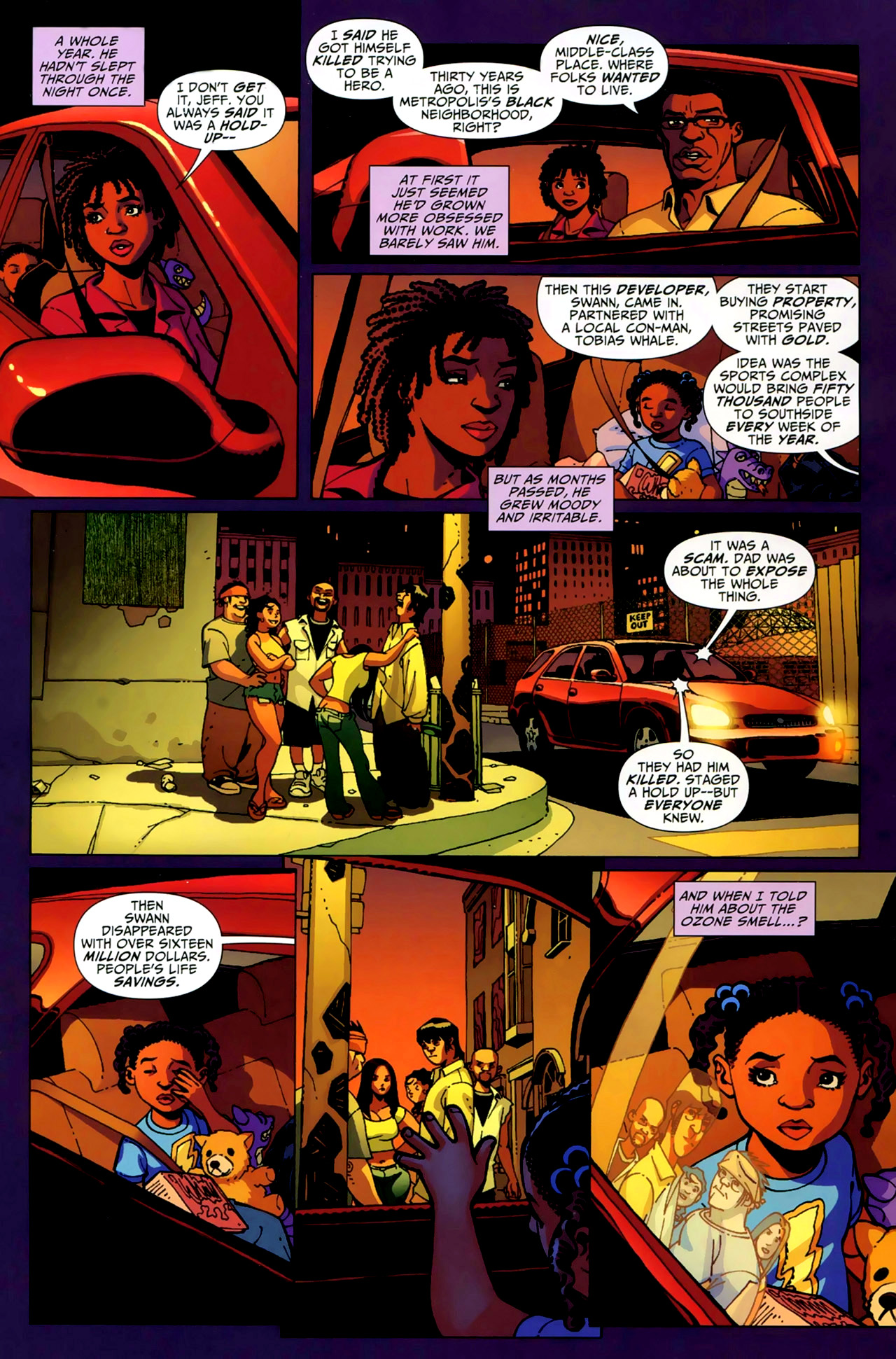 Read online Black Lightning: Year One comic -  Issue #1 - 6