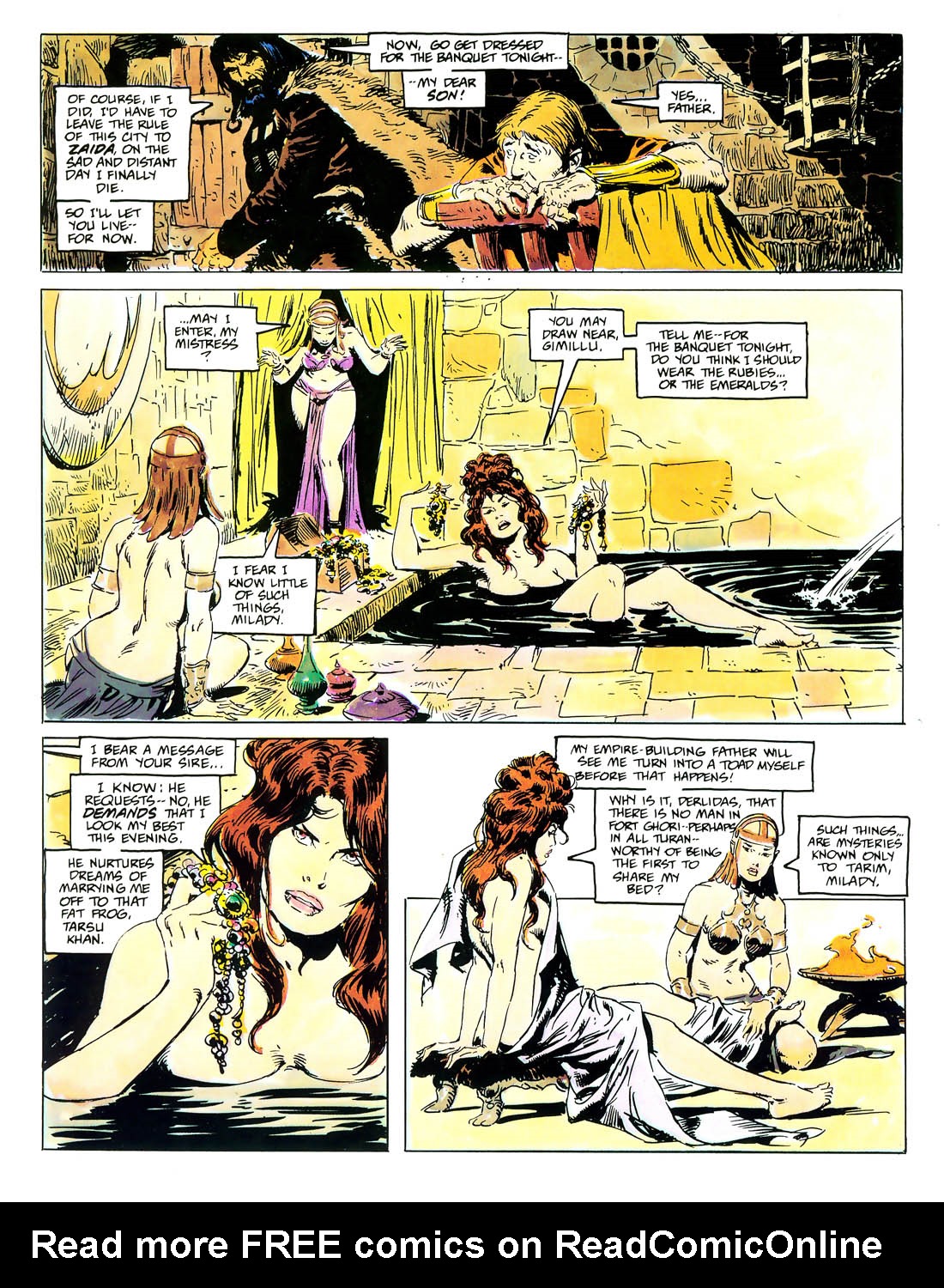Read online Marvel Graphic Novel comic -  Issue #69 - Conan - The Rogue - 18