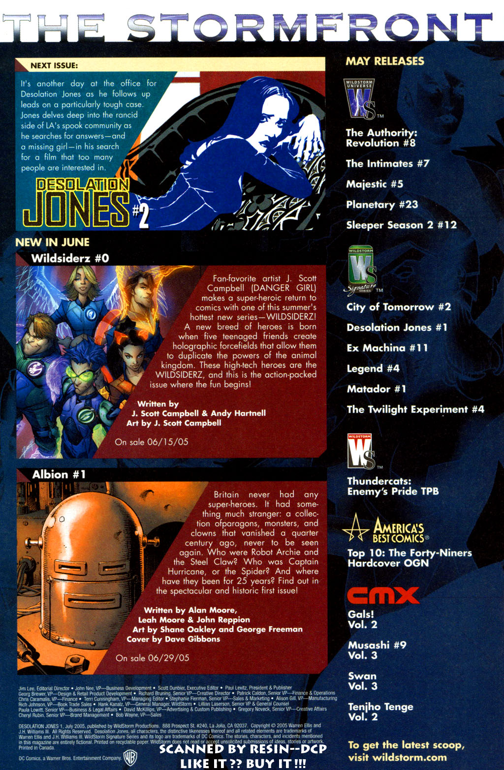 Read online Desolation Jones comic -  Issue #1 - 20