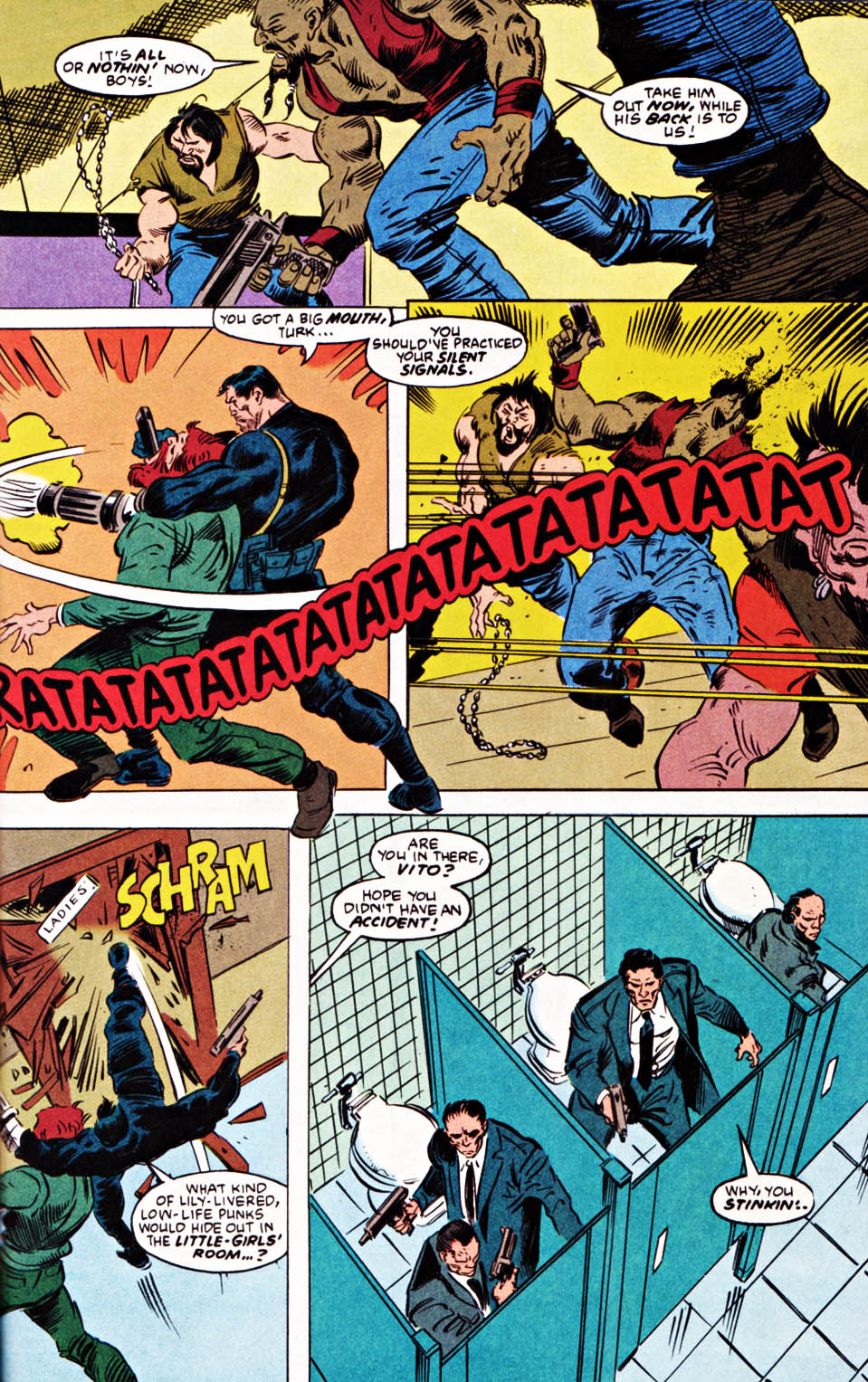 Read online The Punisher War Zone comic -  Issue #23 - 23