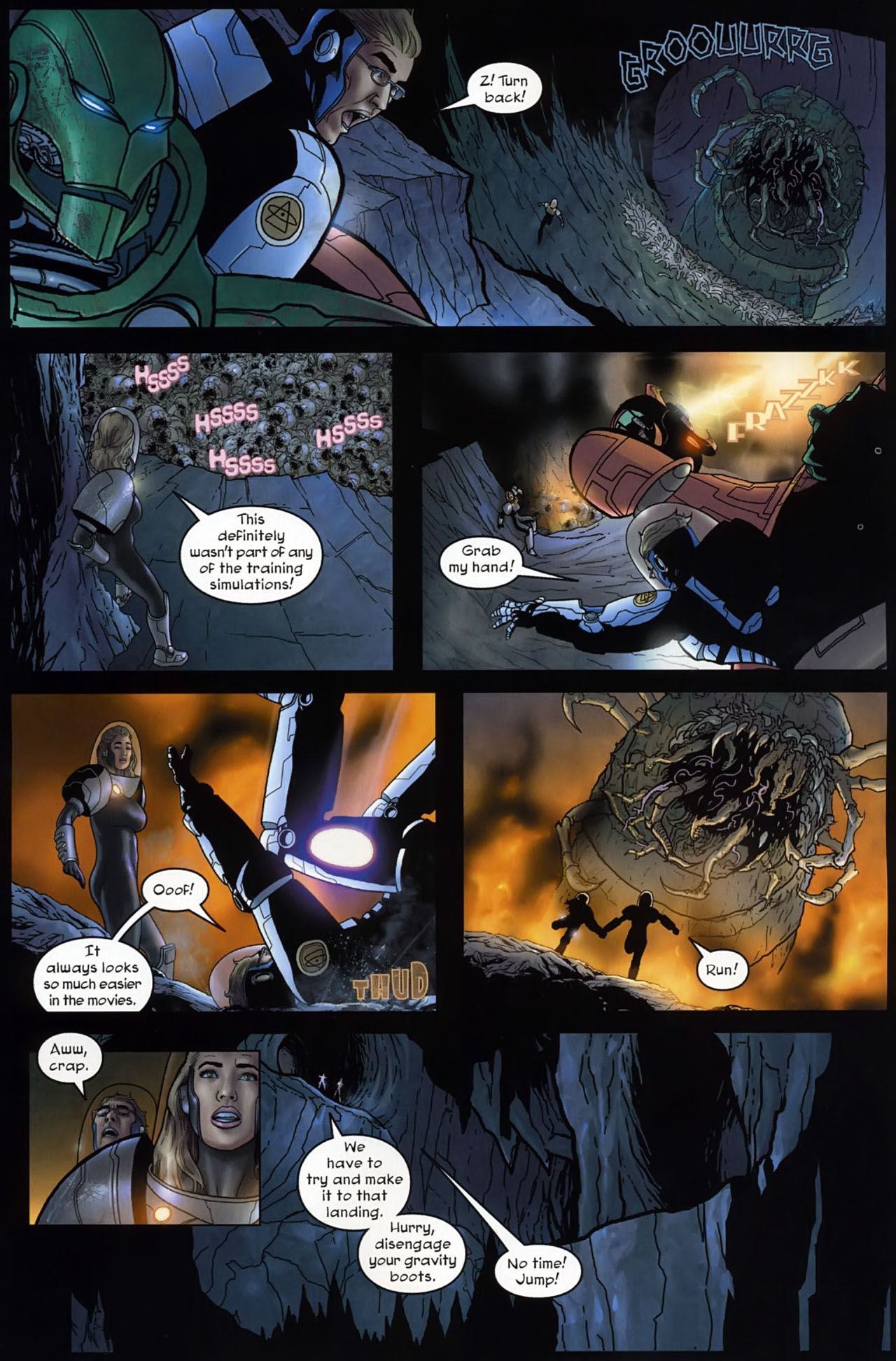 Read online Zero-G comic -  Issue #3 - 17